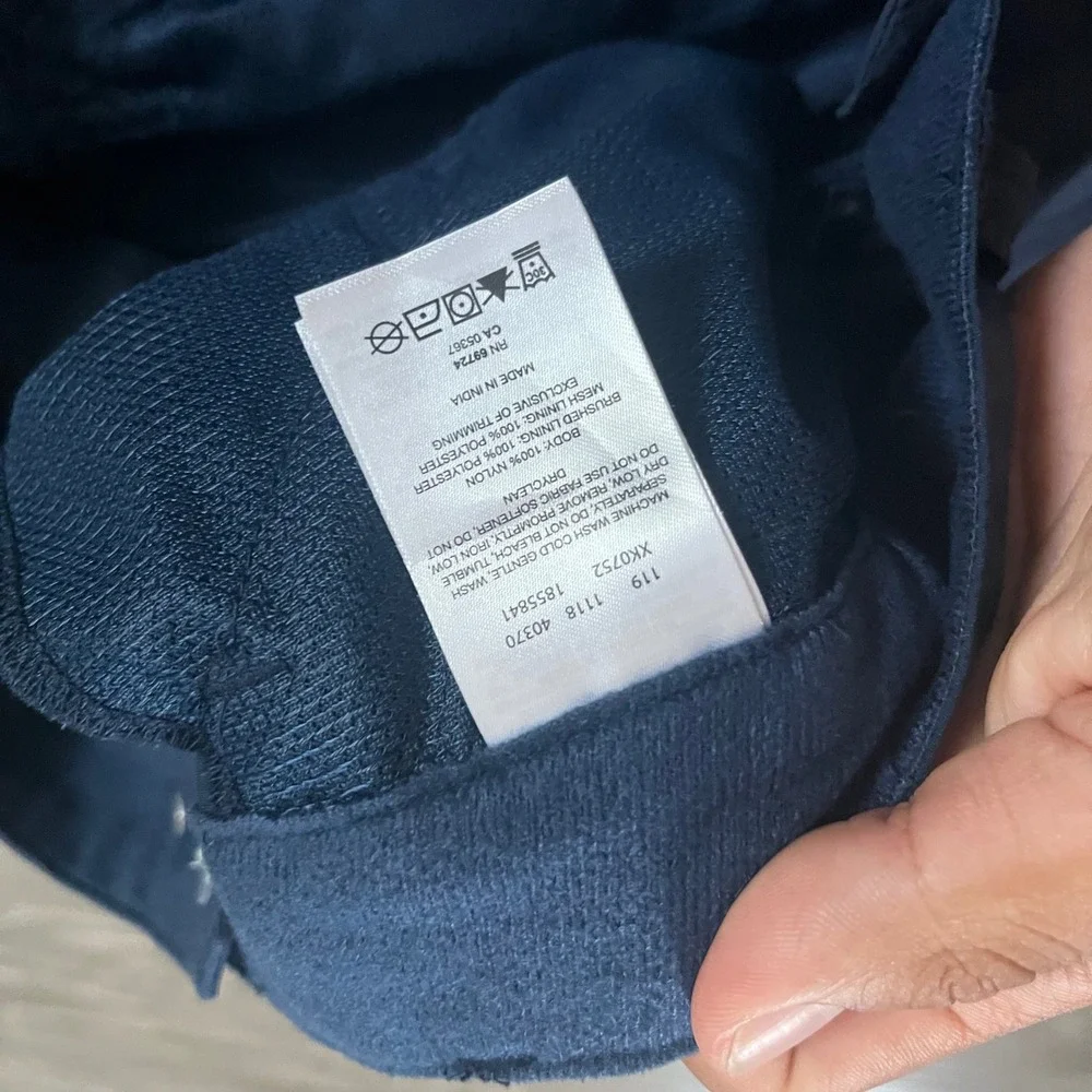 Columbia PFG Omni-Shade Convertible Hiking Pants Mens 31x28 Navy Blue Zip Off